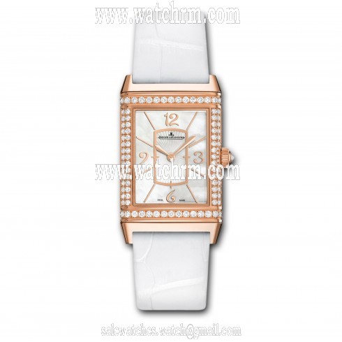 Jaeger LeCoultre Grande Reverso Ultra Thin Mother of Pearl Dial Ladies Watch Q3212402