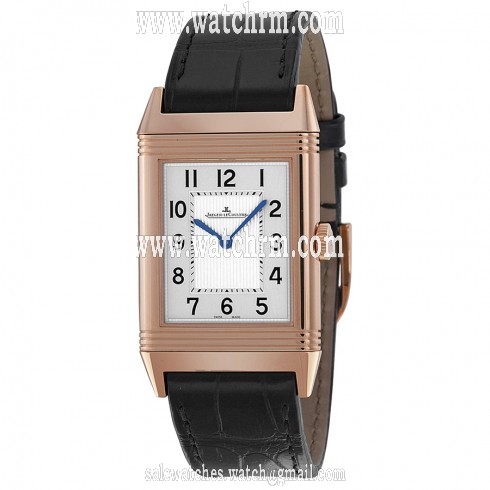 Jaeger LeCoultre Grande Reverso Ultra Thin Silver Dial Leather Watch Q2782520