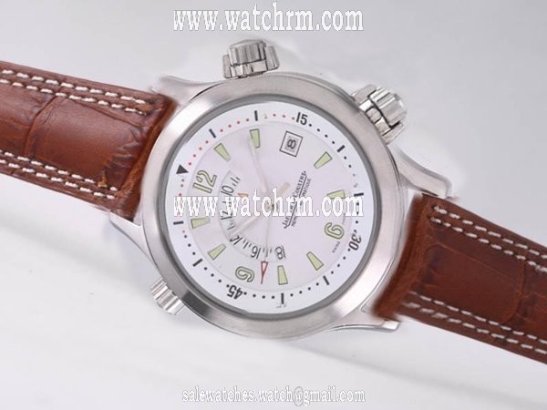Jaeger-Lecoultre Master Compressor Automatic Lady 1748410 42mm White Dial Stainless Steel Case Watch
