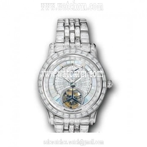 Jaeger LeCoultre Master Control Master Grand Tourbillon Mother of Pearl Dial Men's Watch Q1663312