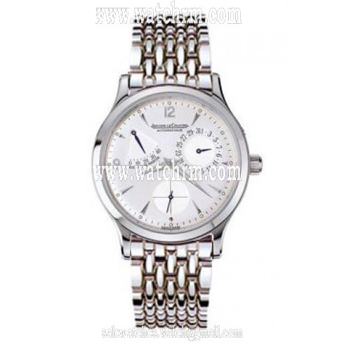 Jaeger LeCoultre Master Control Reserve de Marche Silver Dial Stainless Steel Men's Watch Q1488104