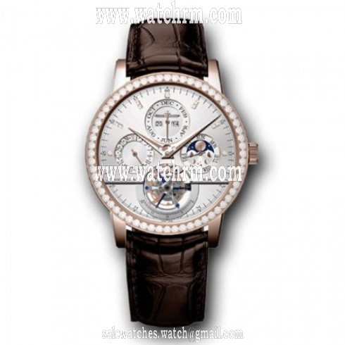 Jaeger LeCoultre Master Grande Tradition Tourbillon Silver Dial Men's Watch Q5042501