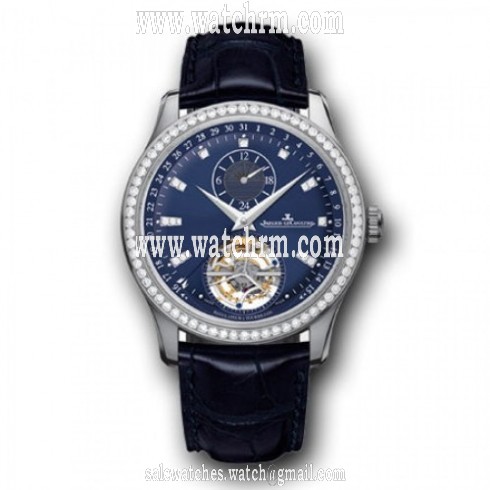 Jaeger LeCoultre Master Tourbillon Blue Dial Men's Watch Q1563580