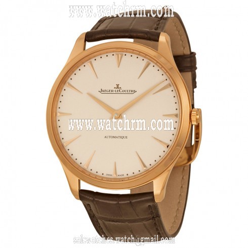 Jaeger LeCoultre Master Ultra Thin Automatic Rose Gold Men's Watch Q1332511