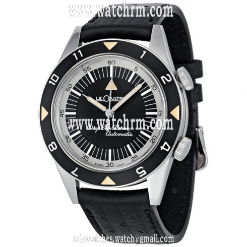 Jaeger LeCoultre Memovox Tribute to Deep Sea Black Dial Automatic Men's Watch Q2028440