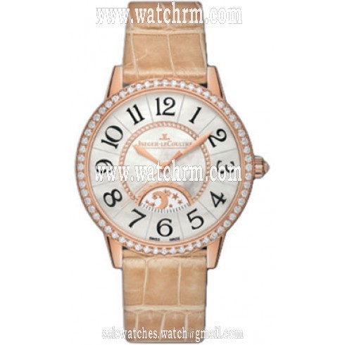 Jaeger LeCoultre Rendez-vous Joaillerie Mother of Pearl Dial 18K Pink Gold Diamond Ladies Watch Q3432490