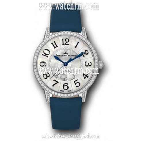 Jaeger LeCoultre Rendez-vous Joaillerie Mother of Pearl Diamond 18K White Gold Ladies Watch Q3433490