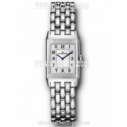 Jaeger LeCoultre Reverso Classic Small Silver Dial Ladies Quartz Watch Q2618130