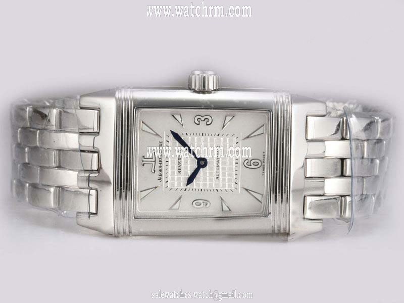Jaeger-Lecoultre Reverso Classique 2501110 White Stainless Steel Strap Mens Watch