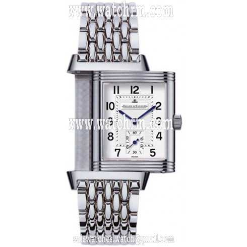 Jaeger LeCoultre Reverso Grande Taille Silver Dial Stainless Steel Men's Watch Q2708110