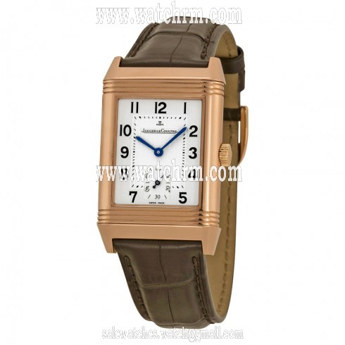 Jaeger LeCoultre Reverso Grande Taille Silver guilloche Dial Men's Watch Q2702521