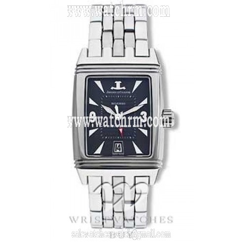 Jaeger LeCoultre Reverso Grey Dial Stainless Steel Men's Watch Q2908102