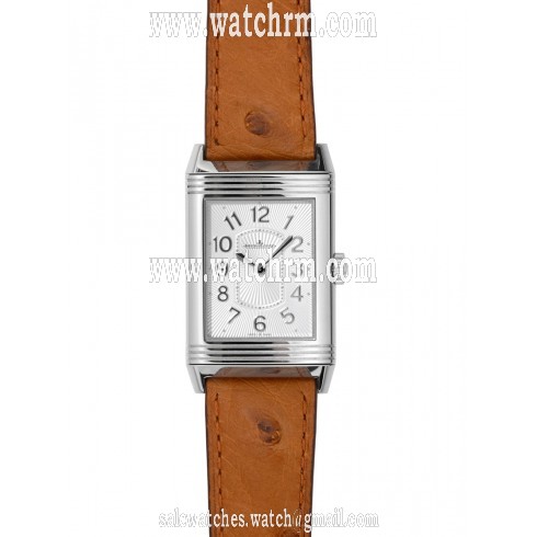 Jaeger LeCoultre Reverso Lady Ultra Thin Silver Dial Ladies Quartz Watch Q3208424