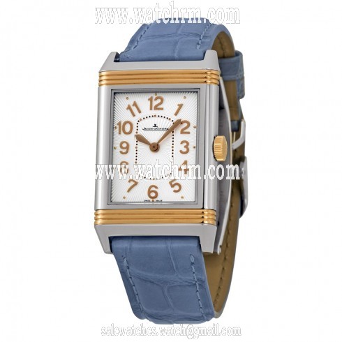 Jaeger LeCoultre Reverso Ultra Thin Steel and 18K Rose Gold Ladies Watch Q3204420-BL