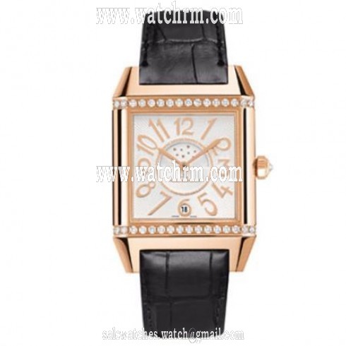 Jaeger LeCoultre Squadra Duetto Silver Dial Diamond Ladies Watch Q7052420