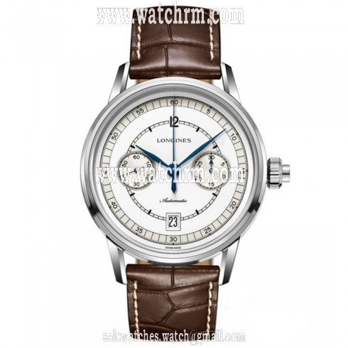 Longines Col-Wheel White Dial Automatic Men's Chronograph Watch L28004262