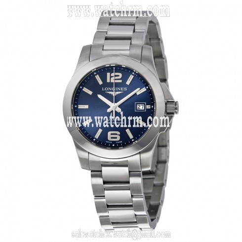 Longines Conquest Automatic Blue Dial Stainless Steel Ladies Watch L3.276.4.99.6