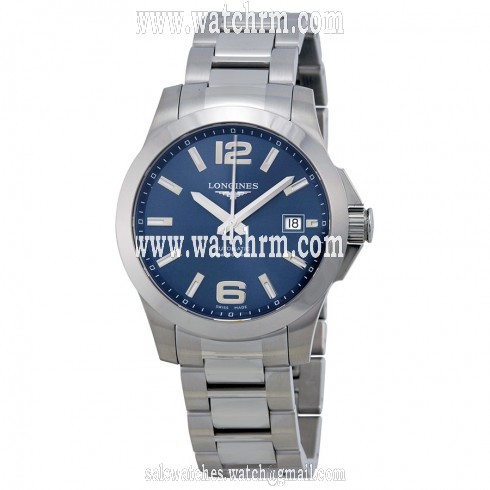 Longines Conquest Blue Dial Automatic Stainless Steel Men's Watch L36764996