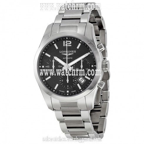 Longines Conquest Classic Automatic Black Dial Stainless Steel Men's Watch L2.786.4.56.6