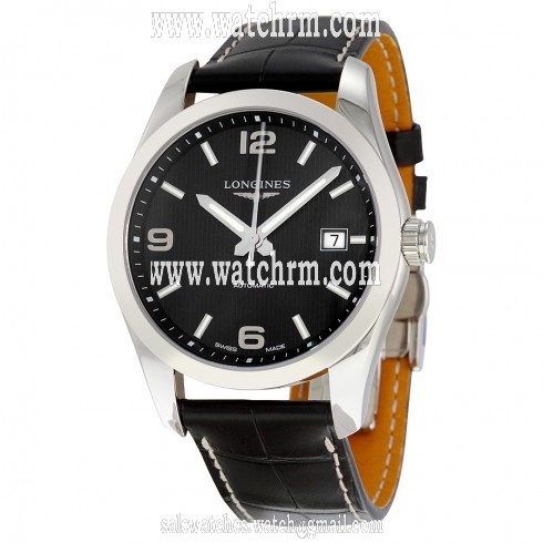 Longines Conquest Classic Black Dial Automatic Men's Watch L2.785.4.56.3