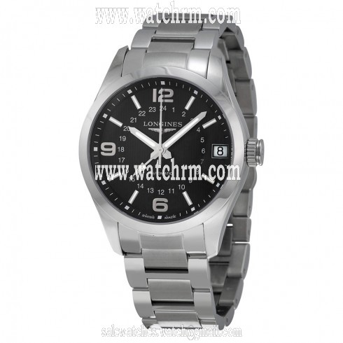 Longines Conquest Classic Eddie Peng Black Dial Automatic GMT Men's Watch L27994566