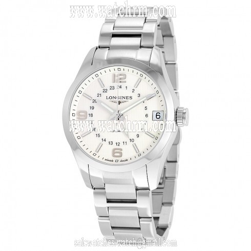 Longines Conquest Classic Silver Dial GMT Automatic Men's Watch L27994766