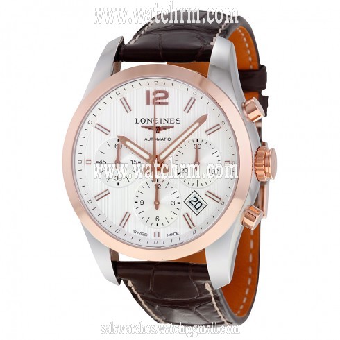 Longines Conquest Classic White Dial Chronograph Automatic Men's Watch L27865763