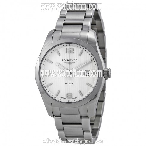 Longines Conquest White Dial Stainless Steel Watch L27854766