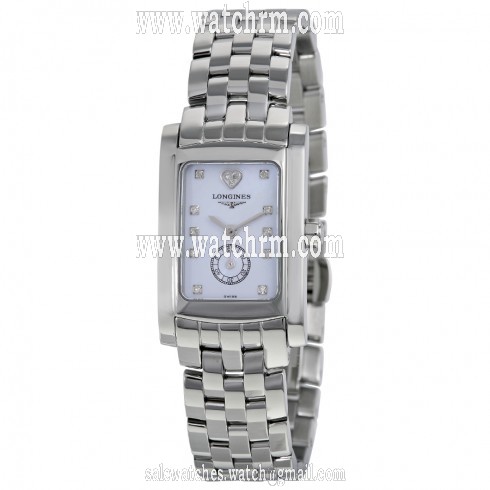 Longines Dolce Vita Blue Mother of Pearl Dial Stainless Steel Ladies Watch L51554926