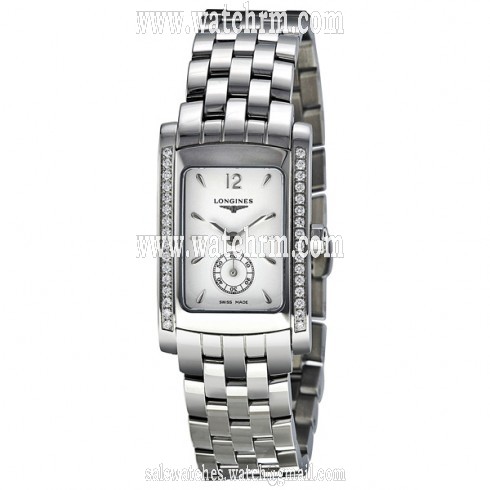 Longines Dolce Vita Quartz  White Dial Stainless Steel Ladies Watch L5.155.0.16.6