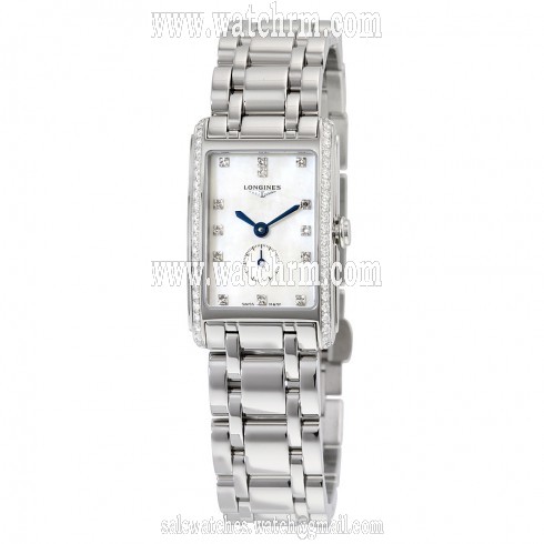 Longines Dolce Vita White Mother of Pearl Dial Stainless Steel Ladies Watch L52550876