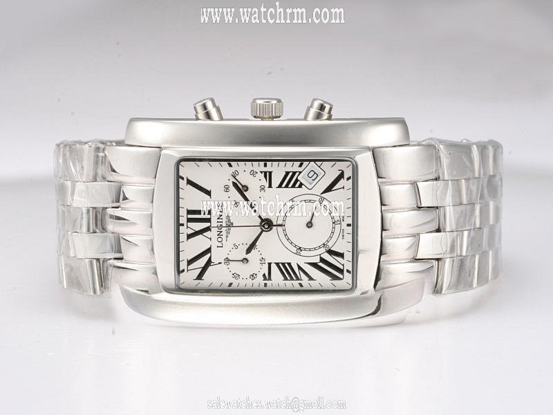 Longines DolceVita L5.686.4.79.6 Midsize Stainless Steel Bezel Watch