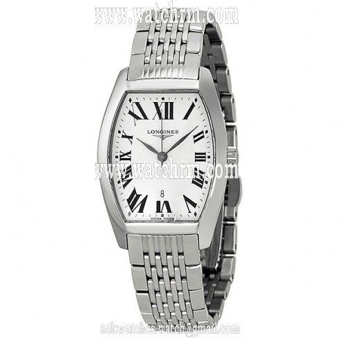 Longines Evidenza Silver White Dial Stainless Steel Ladies Watch L21554716