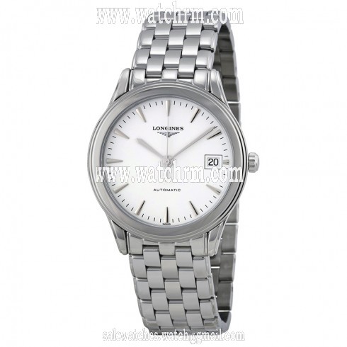 Longines Flagship Automatic White Dial Stainless Steel Men's Watch L4.774.4.12.6