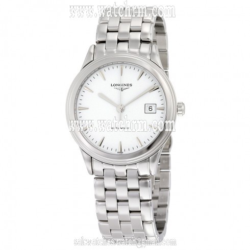 Longines Flagship Automatic White Dial Stainless Steel Men's Watch L48744126