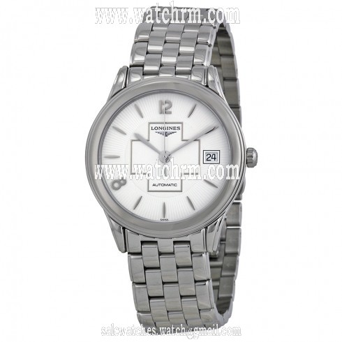 Longines Flagship Automatic White Dial Stainless Steel Men's Watch L47744196