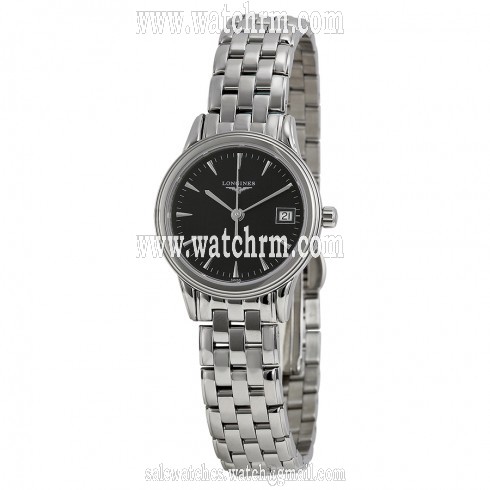 Longines Flagship Black Dial Ladies Watch L42164526