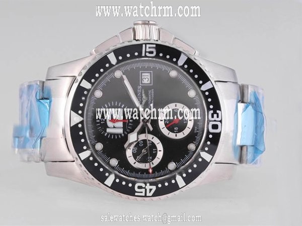 Longines Grande Vitesse L3.637.4.50.0 Stainless Steel Bezel Automatic Watch