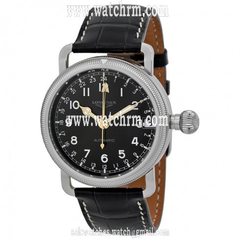 Longines Heritage Automatic Black Dial Stainless Steel Men's Watch L27784530