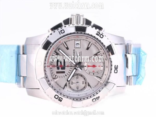 Longines Hydro-Conquest L3.644.4.56.6 Midsize Quartz Round Watch