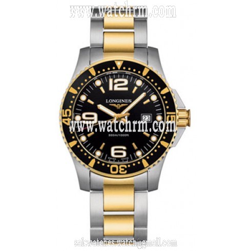 Longines HydroConquest Black Dial Stainless Steel Men's Watch L3.640.3.56.7