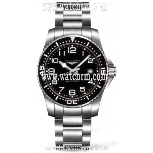 Longines HydroConquest Black Dial Stainless Steel Men's Watch L3.688.4.53.6