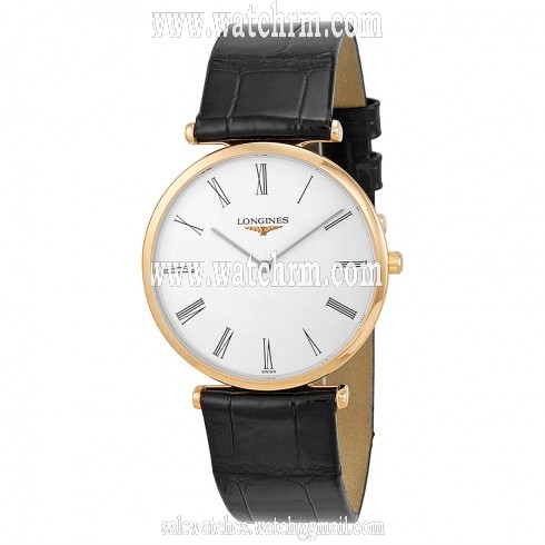 Longines La Grande Classique De Longines White Dial Black Leather Men's Watch L47091112