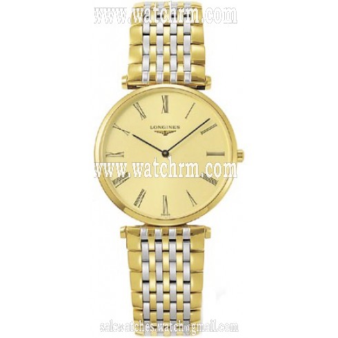 Longines La Grande Classique Gold-tone Dial Steel Men's Watch L4.709.2.31.7