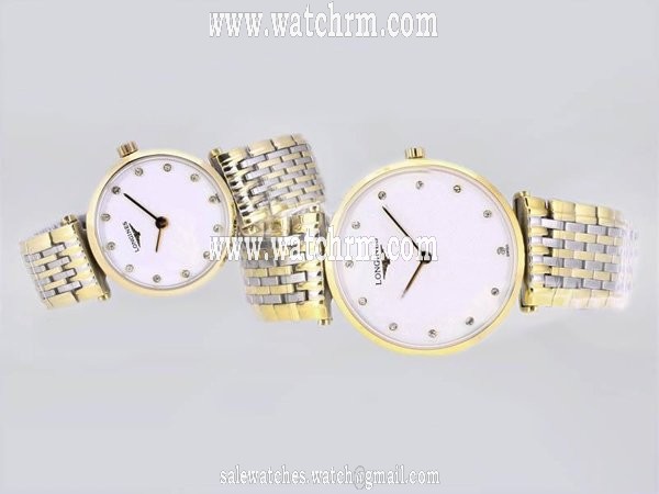 Longines La Grande Classique L4.241.0.80.6 34x24mm Gold Stainless Steel Strap Watch