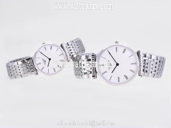 Longines La Grande Classique L4.766.2.41.8 White Dial 34x24mm White Stainless Steel Strap Watch