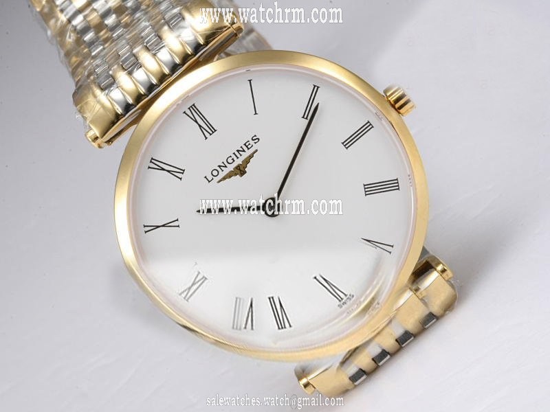 Longines La Grande Classique L4.766.2.41.8 White Dial 42mm Stainless Steel Case Watch