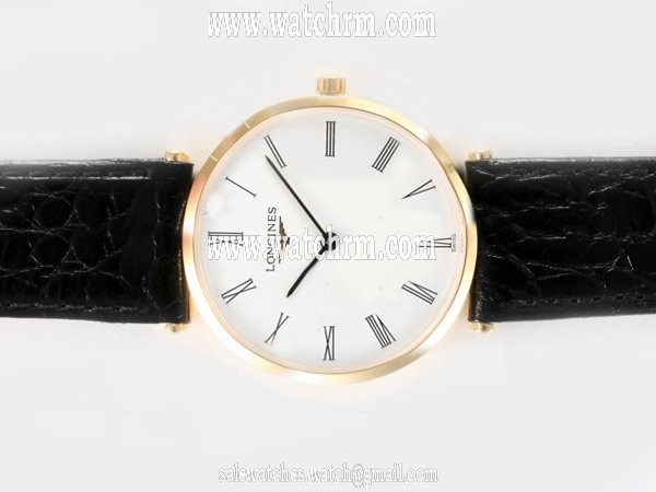 Longines La Grande Classique L4.766.2.41.8 White Dial Round Watch
