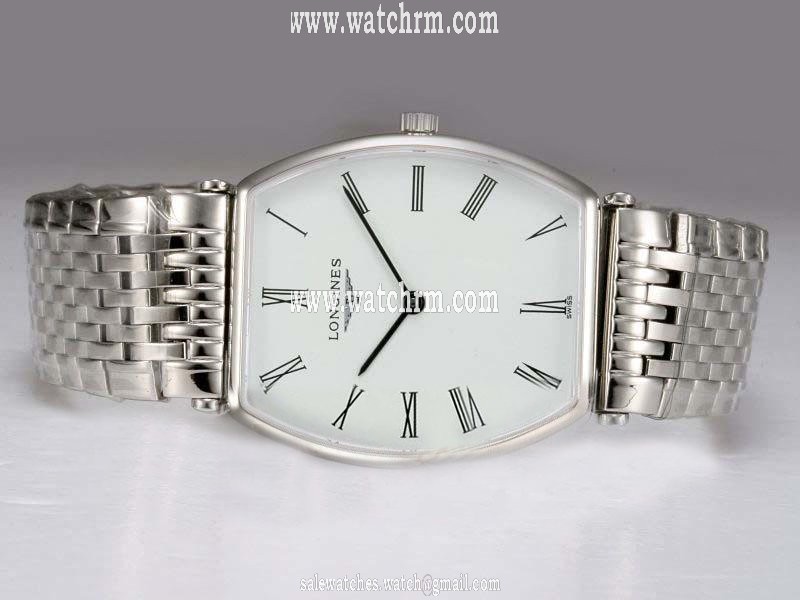 Longines La Grande Classique L47864116 Round Stainless Steel Case Mens Watch