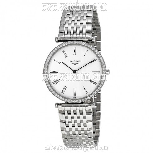 Longines La Grande Classique White Dial Steel Ladies Watch L4.741.0.11.6